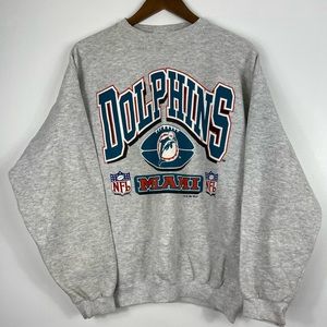 Vintage 1995 NFL Miami Dolphins sweatshirt crewneck